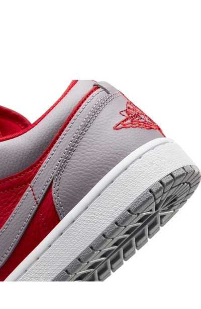 Shop Jordan Air  1 Low Se Basketball Sneaker In Gym Red/ Cement Grey/ Black