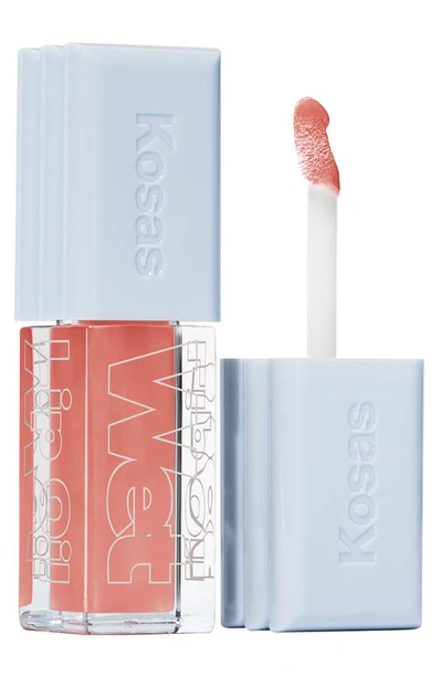 Shop Kosas Wet Lip Oil Gloss In Revealed