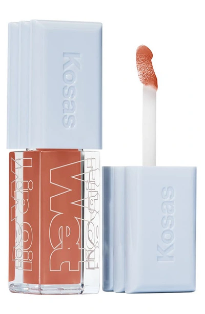 Shop Kosas Wet Lip Oil Gloss In Bare