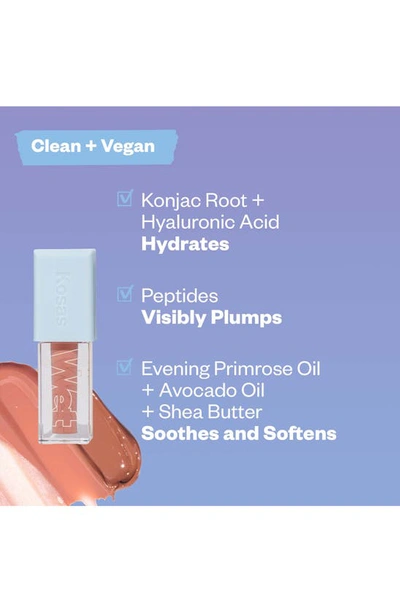 Kosas Wet Lip Oil Gloss In Bare