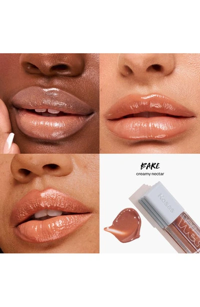 Shop Kosas Wet Lip Oil Gloss In Bare