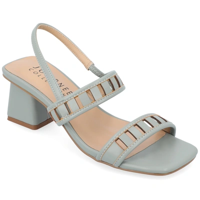 Shop Journee Collection Collection Women's Ismay Sandals In Blue