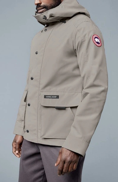 Canada Goose Lockeport Water Resistant Jacket In Limestone - Calcaire