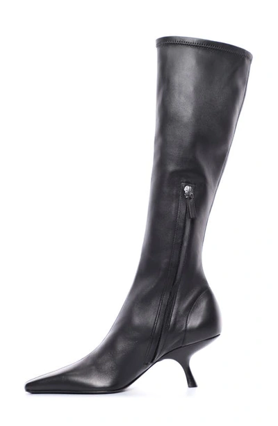 Shop The Row Lady Pointed Toe Knee High Boot In Black