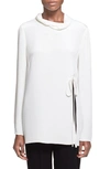 3.1 PHILLIP LIM Silk Cowl Neck Top