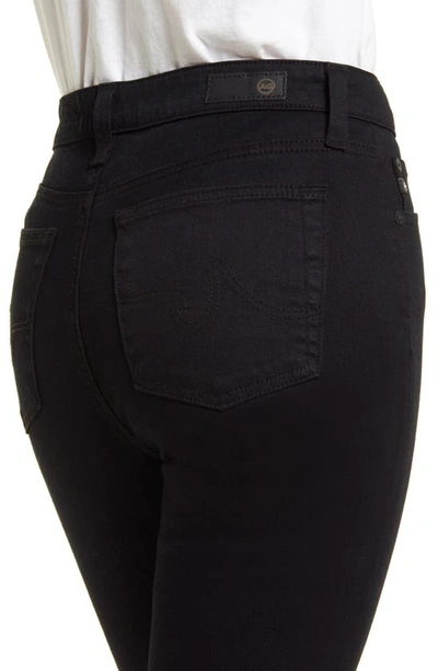Ag Mari High Waist Ankle Slim Straight Leg Jeans In Night Owl