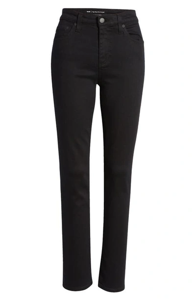 Ag Mari High Waist Ankle Slim Straight Leg Jeans In Night Owl
