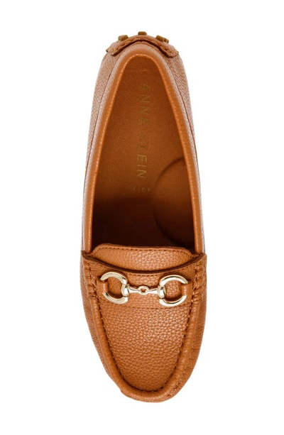 Shop Anne Klein Celeste Driving Shoe In Cognac