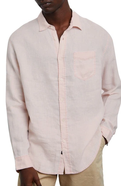 Shop Rails Wyatt Relaxed Fit Solid Button-up Shirt In Ebi