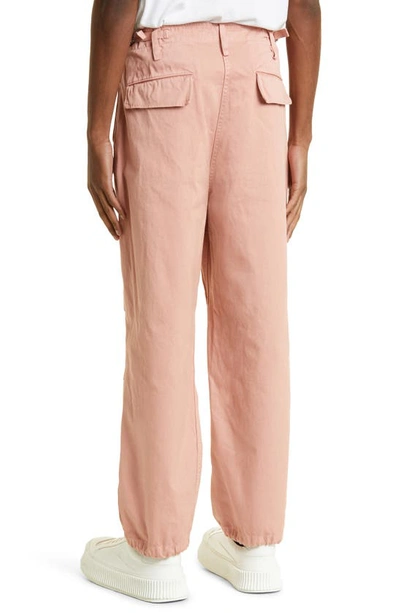 Shop Flagstuff Overdye Fatigue Pants In Pink
