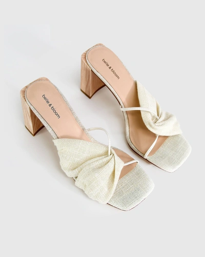 Shop Belle & Bloom Lust For Life Mule -natural In White