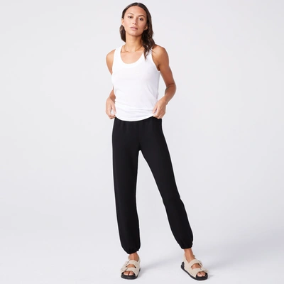 Monrow Jersey Narrow Tank In White