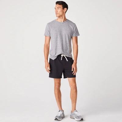 Monrow Gym Shorts In Faded Black