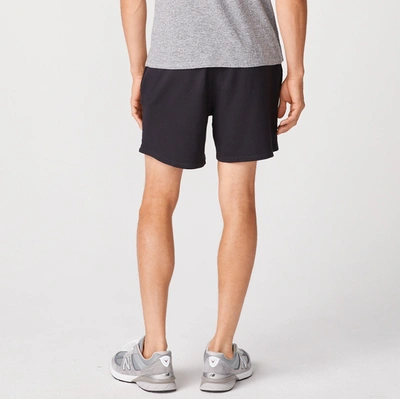 Monrow Gym Shorts In Faded Black