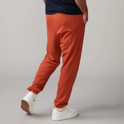 Monrow Lounge Sweats In Faded Rust