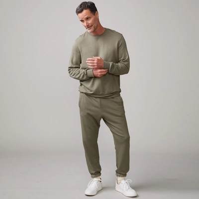 Monrow Lounge Sweatshirt In Army