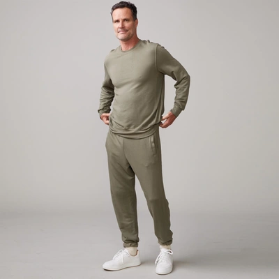 Monrow Lounge Sweatshirt In Army
