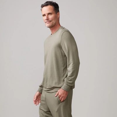 Monrow Lounge Sweatshirt In Army