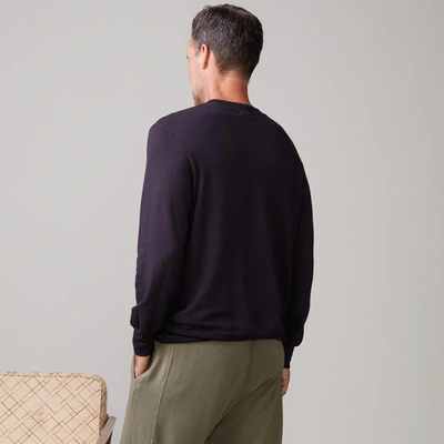 Monrow Lounge Sweatshirt In Faded Black