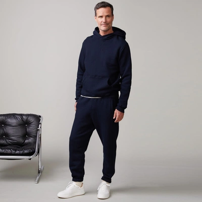 Monrow Oversized Hoody In Indigo