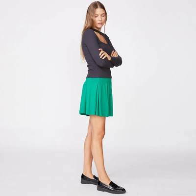 Monrow Archives Ponte Tennis Skirt In Leaf