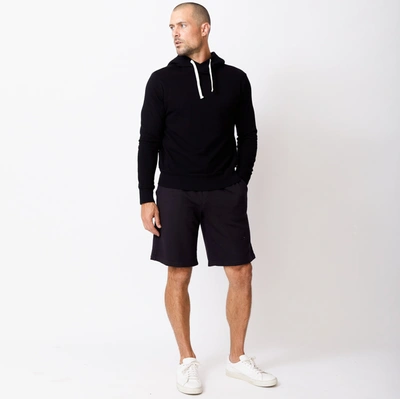 Monrow Pullover Hoody In Black