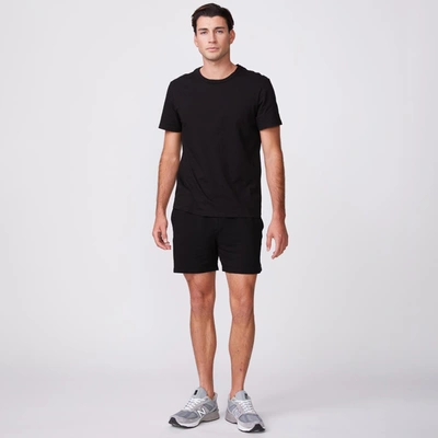 Monrow Relaxed Crew In Black