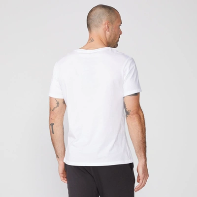 Monrow Relaxed Pocket Crew In White