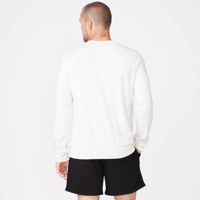 Monrow Supersoft Crew Neck Sweatshirt In Ash