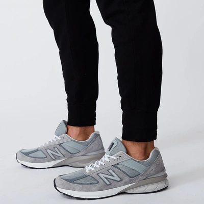 Monrow Supersoft Fleece Jogger In Black