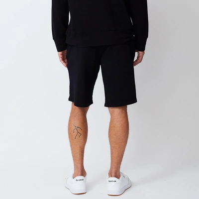 Monrow Supersoft Fleece Shorts In Black