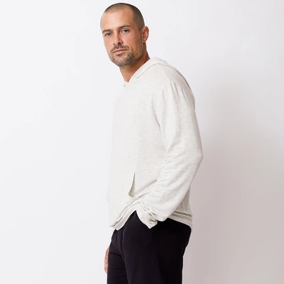 Monrow Supersoft Pullover Hoody In Ash