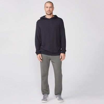 Monrow Supersoft Pullover Hoody In Faded Black