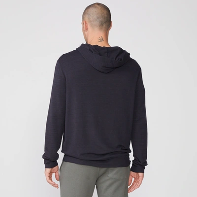 Monrow Supersoft Pullover Hoody In Faded Black
