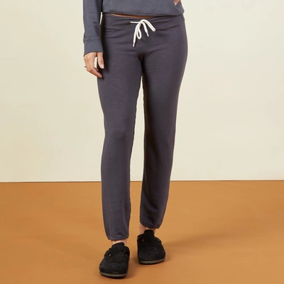 Monrow Supersoft Vintage Sweats In Vintage Black