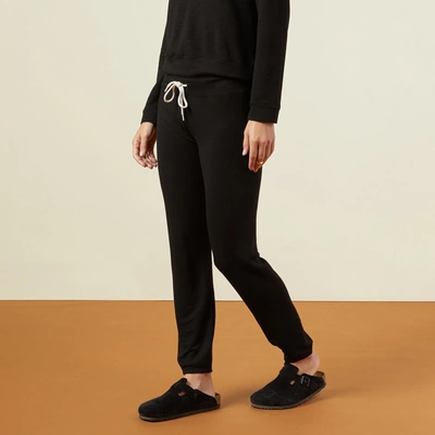 Monrow Supersoft Vintage Sweats In Black