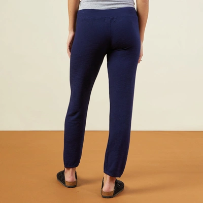 Monrow Supersoft Vintage Sweats In Navy