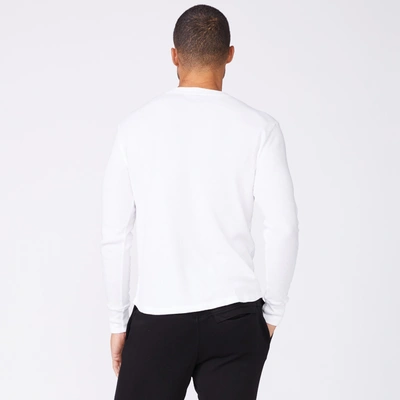 Monrow Thermal Henley In White