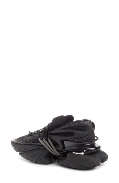 Shop Balmain Unicorn Low Top Sneaker In Black