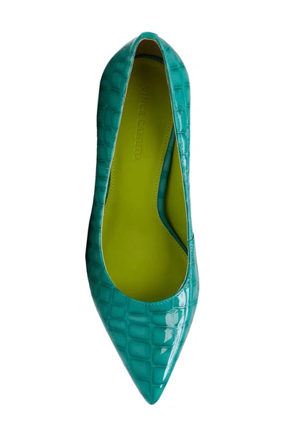 Vince Camuto Tritellia Pointed Toe Pump In Ocean
