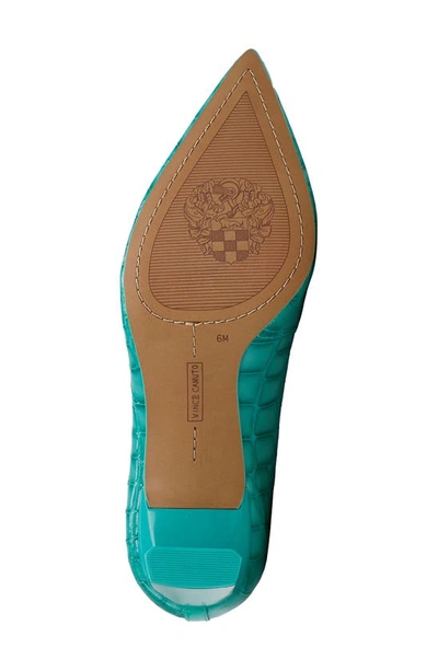 Vince Camuto Tritellia Pointed Toe Pump In Ocean
