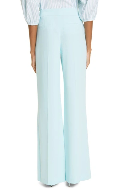 Shop Alice And Olivia Dylan Wide Leg Trousers In Julep