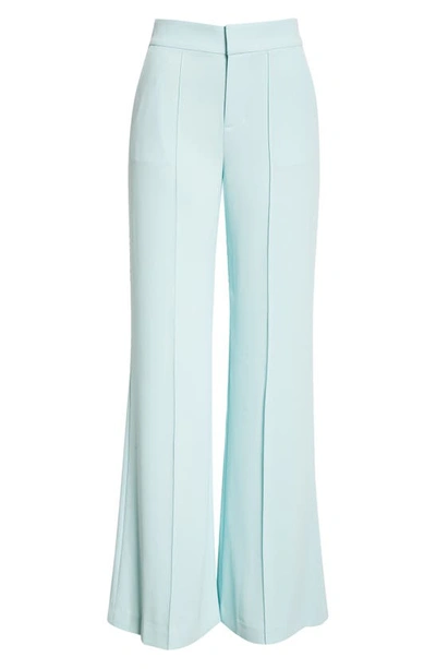 Shop Alice And Olivia Dylan Wide Leg Trousers In Julep