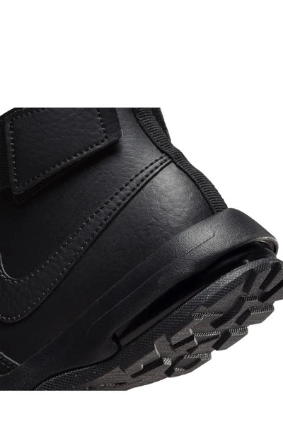 Shop Nike Kids' Air Max Goaterra 2.0 Sneaker In Black/ Black