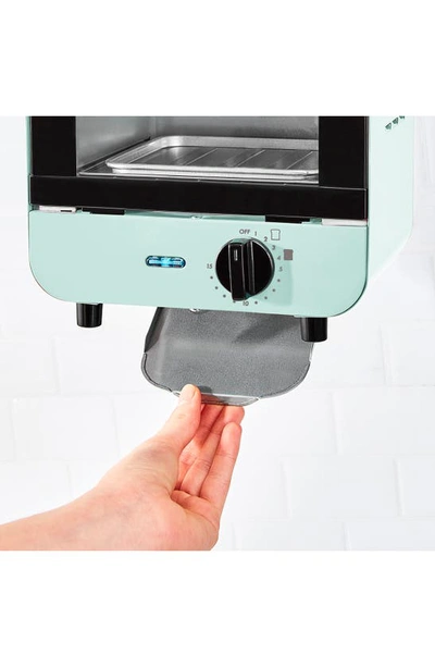 Shop Dash Mini Toaster Oven In Aqua
