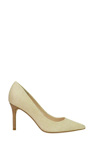 Shop Marc Fisher Ltd Salley Pointed Toe Pump In Medium Natural