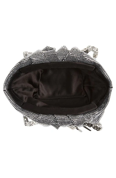 Shop Givenchy Mini Kenny Crystal Pavé Top Handle Bag In Black