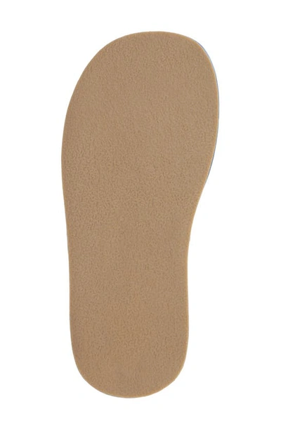 Shop Journee Collection Denrie Flatform Slide Sandal In Blue