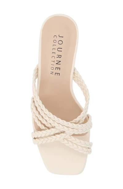 Journee Collection Womens Baylen Wedge Sandals In Beige