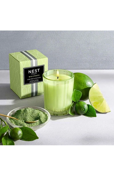 Shop Nest New York Lime Zest & Matcha Candle In Votive